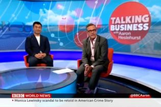 Sam Chui appears on BBC Talking Business