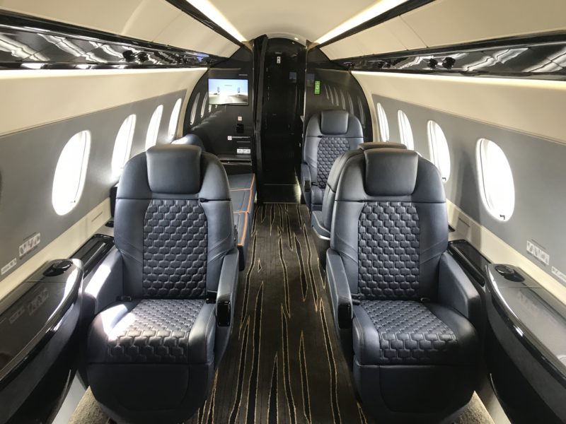 Embraer Praetor 600 Business Jet interior