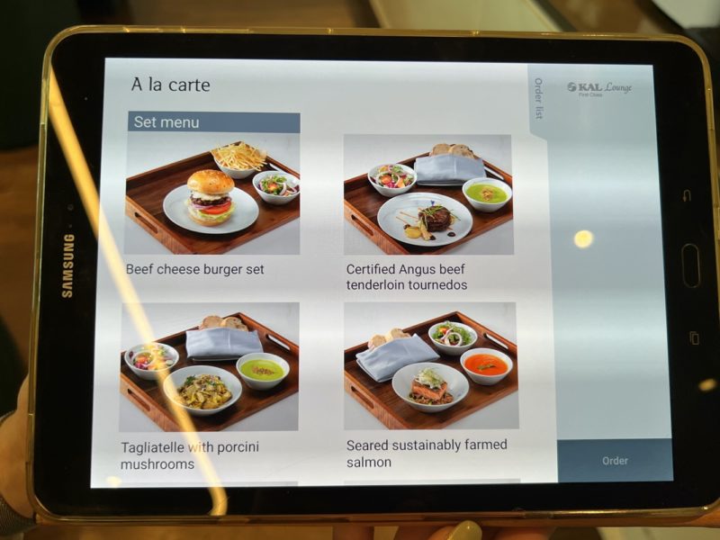 a screen shot of food on a device